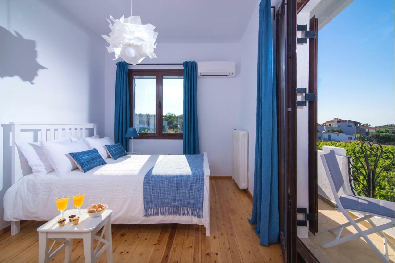 Luxury Villa Rosita W Heated Pool - Nature And Relax Epano Vathia 外观 照片