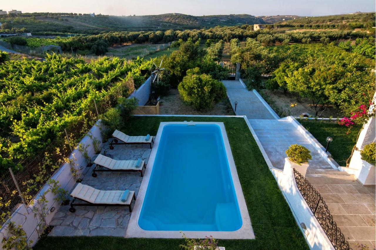 Luxury Villa Rosita W Heated Pool - Nature And Relax Epano Vathia 外观 照片