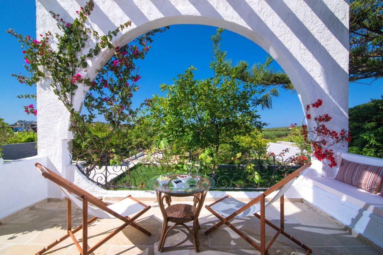 Luxury Villa Rosita W Heated Pool - Nature And Relax Epano Vathia 外观 照片